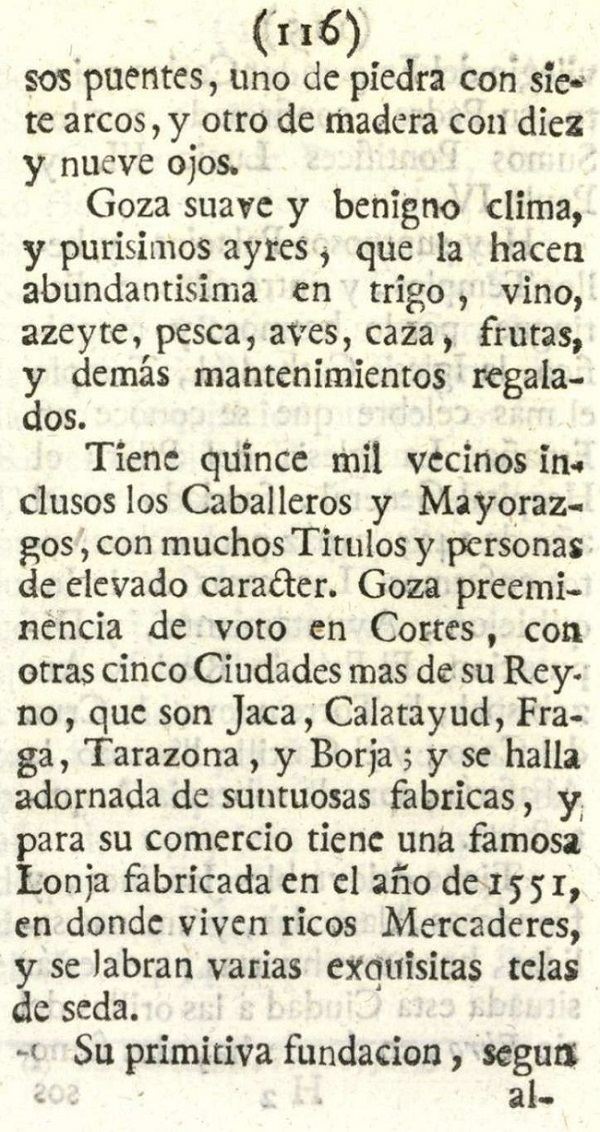 Atlante Español, tomo 2, Aragón. Página 116