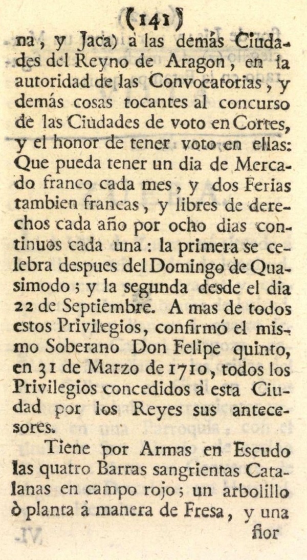 Atlante Español, tomo 2, Aragón. Página 141