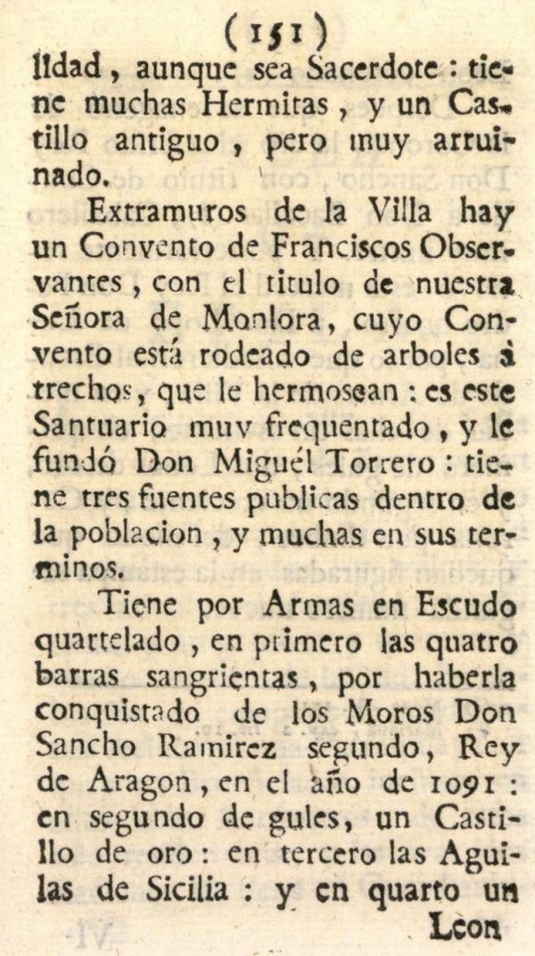 Atlante Español, tomo 2, Aragón. Página 151