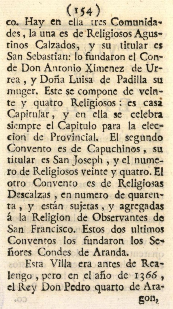Atlante Español, tomo 2, Aragón. Página 154