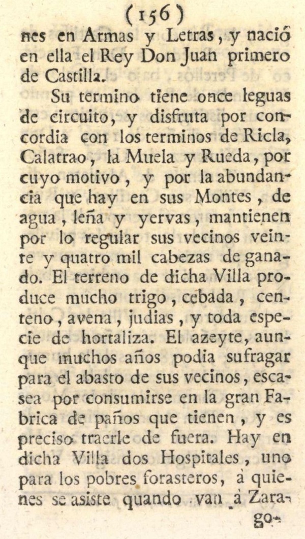 Atlante Español, tomo 2, Aragón. Página 156