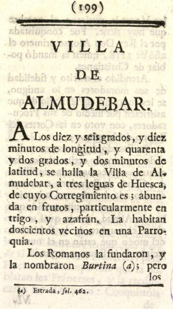 Atlante Español, tomo 2, Aragón. Página 199