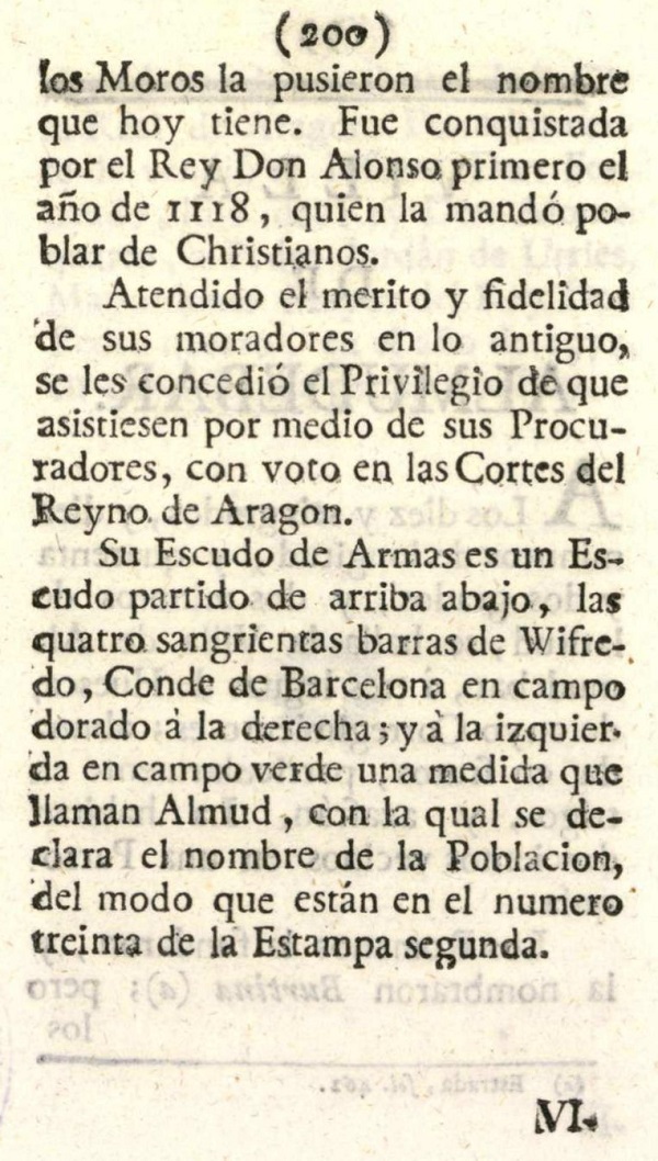 Atlante Español, tomo 2, Aragón. 200 Atlante Español, tomo 2, Aragón. Página 200