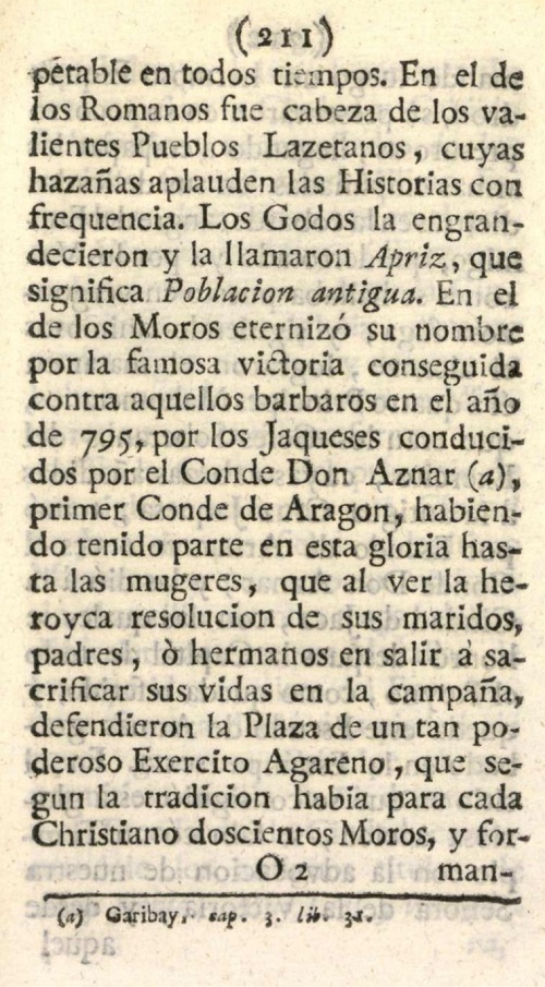 Atlante Español, tomo 2, Aragón. Página 211