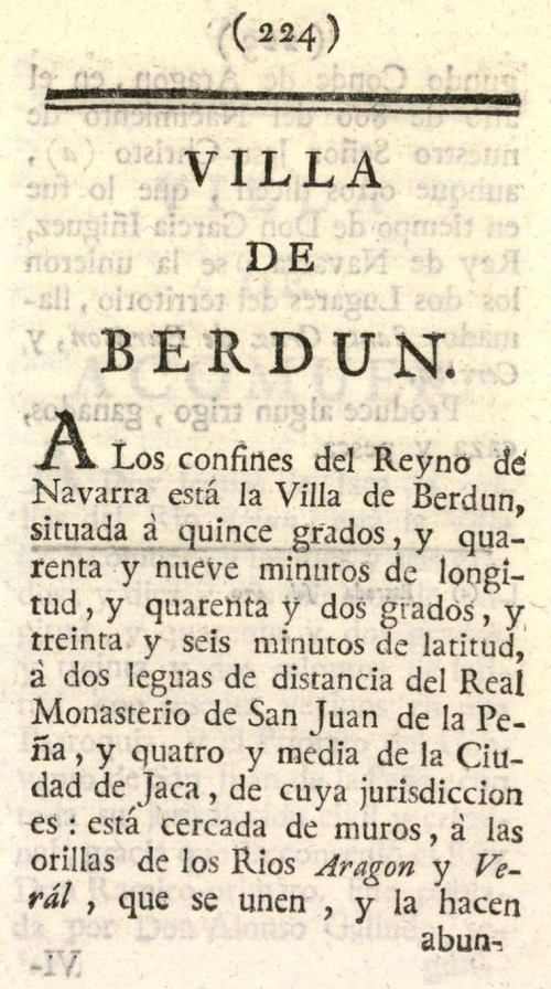 Atlante Español, tomo 2, Aragón. Página 224