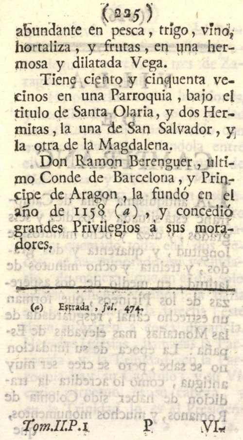 Atlante Español, tomo 2, Aragón. Página 225