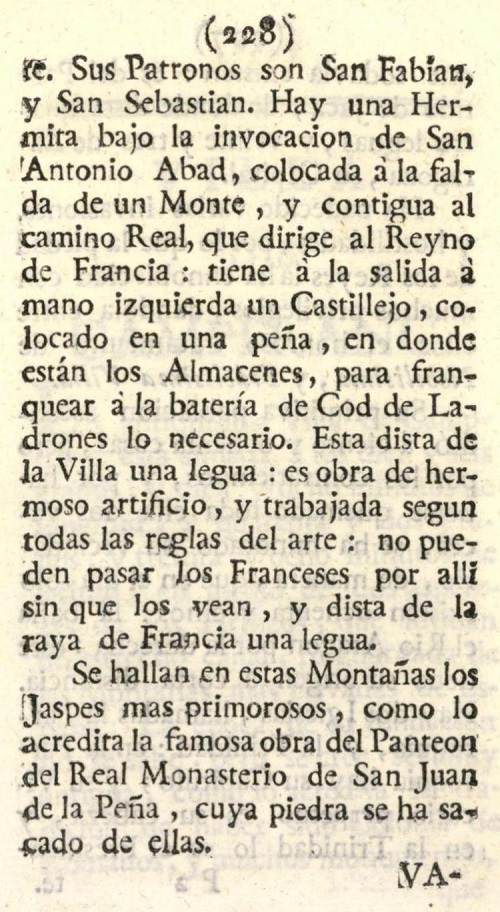 Atlante Español, tomo 2, Aragón. Página 228