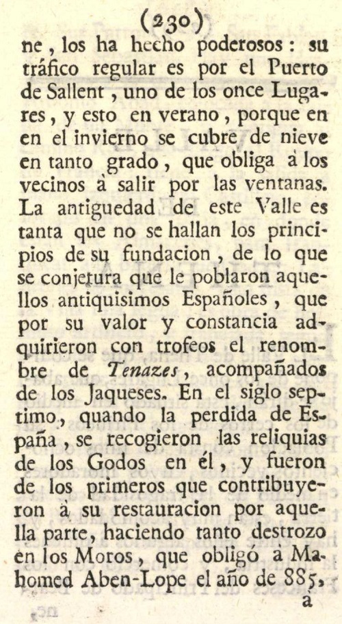 Atlante Español, tomo 2, Aragón. 230 Atlante Español, tomo 2, Aragón. Página 230
