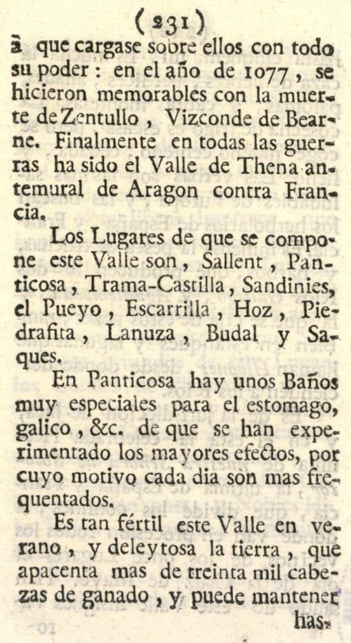 Atlante Español, tomo 2, Aragón. Página 231