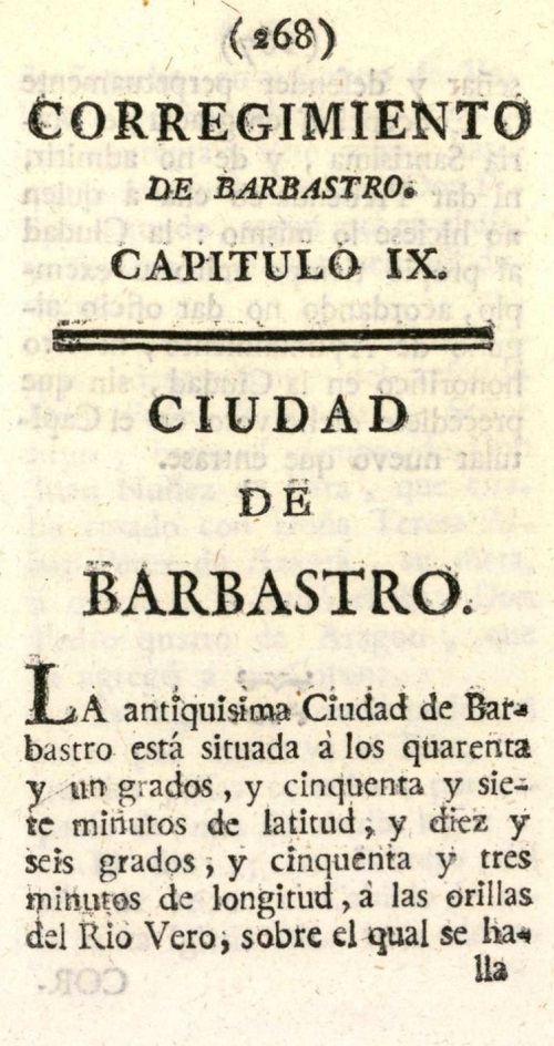 Atlante Español, tomo 2, Aragón. Página 268