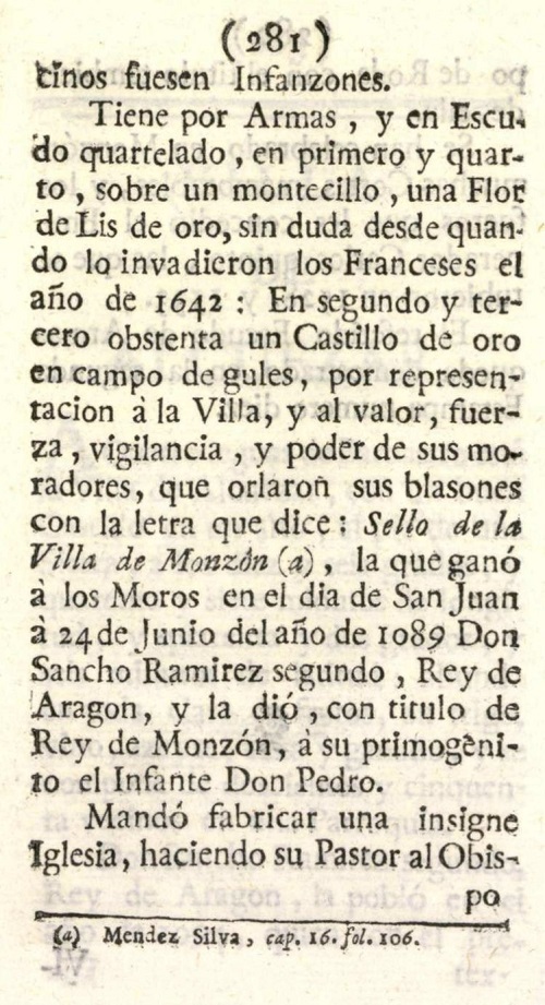 Atlante Español, tomo 2, Aragón. Página 281