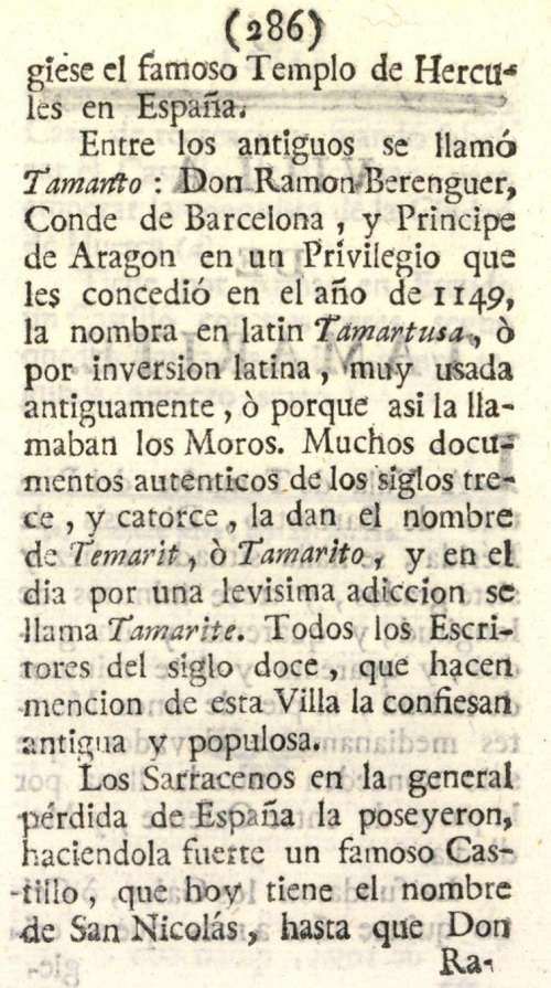Atlante Español, tomo 2, Aragón. Página 286