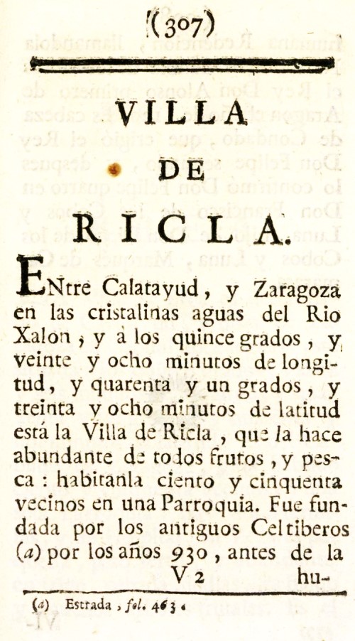 Atlante Español, tomo 2, Aragón. Página 307