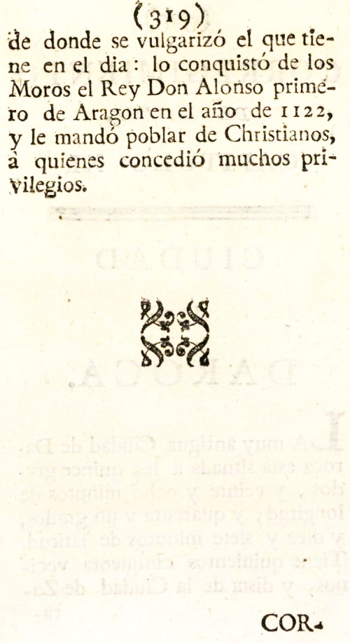 Atlante Español, tomo 2, Aragón. Página 319