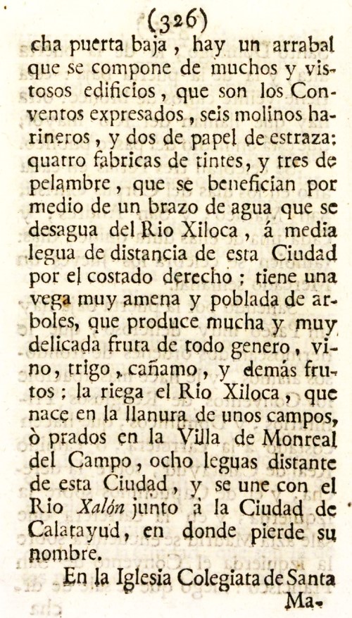 Atlante Español, tomo 2, Aragón. Página 326