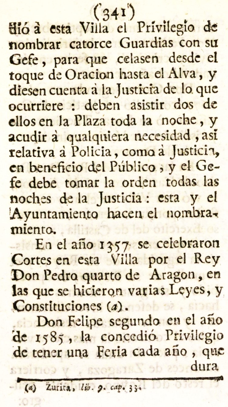 Atlante Español, tomo 2, Aragón. Página 341