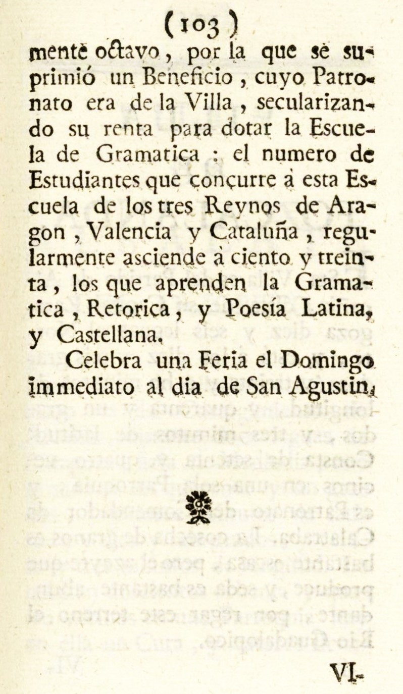 1779 Atlante Español, tomo 3, Aragón 103 1779. Atlante Español, tomo 3, Aragón. 103