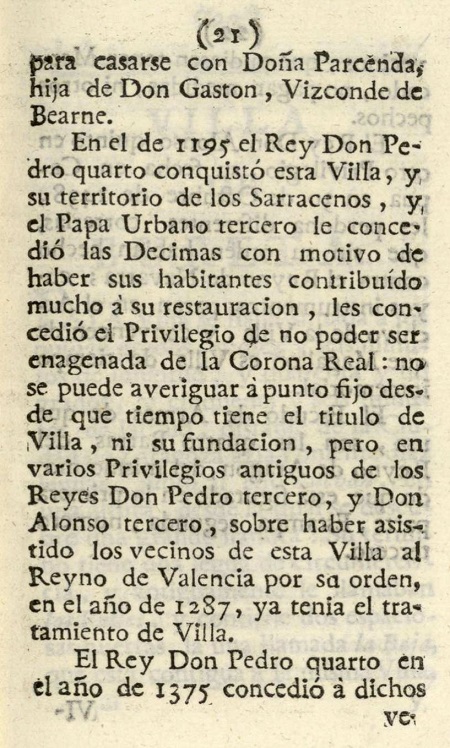 1779. Atlante Español, tomo 3, Aragón. 21