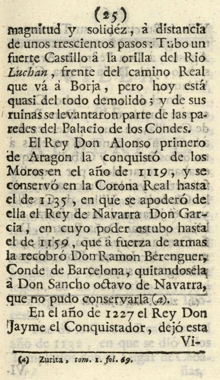 1779 Atlante Español, tomo 3, Aragón 25 1779. Atlante Español, tomo 3, Aragón. 25