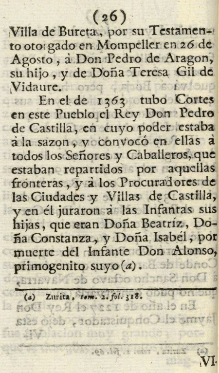 1779 Atlante Español, tomo 3, Aragón 26 1779. Atlante Español, tomo 3, Aragón. 26