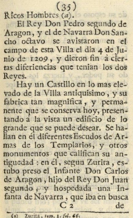 1779. Atlante Español, tomo 3, Aragón. 35