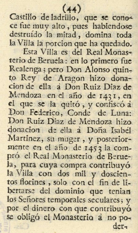 1779. Atlante Español, tomo 3, Aragón. 44