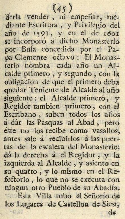 1779. Atlante Español, tomo 3, Aragón. 45