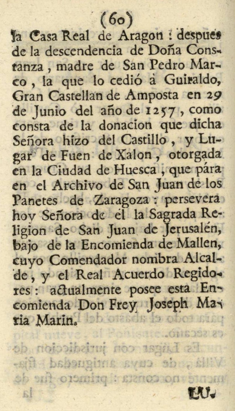 1779. Atlante Español, tomo 3, Aragón. 60