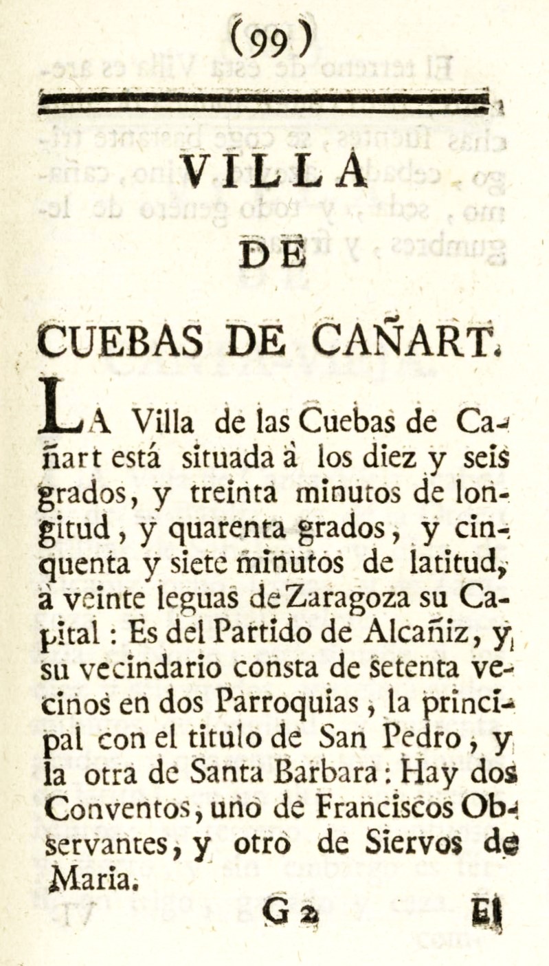 1779. Atlante Español, tomo 3, Aragón. 99