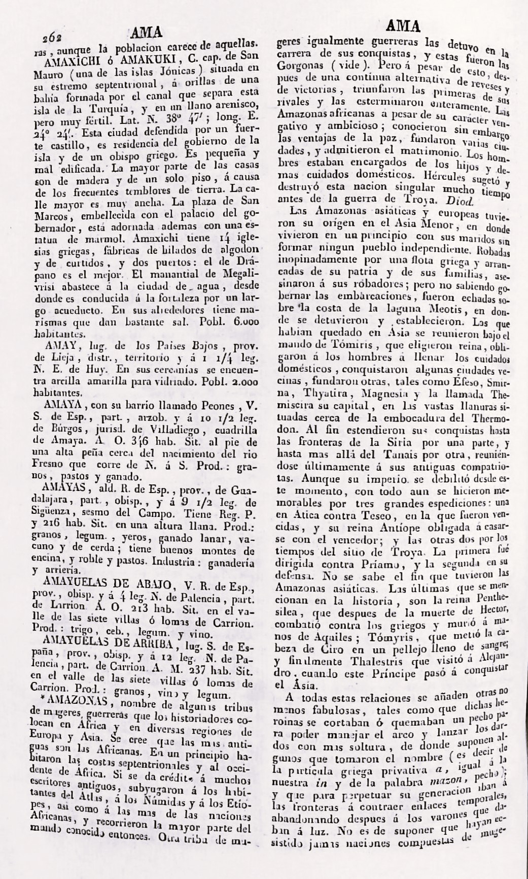 262 AMA abecedario. Tomo 1