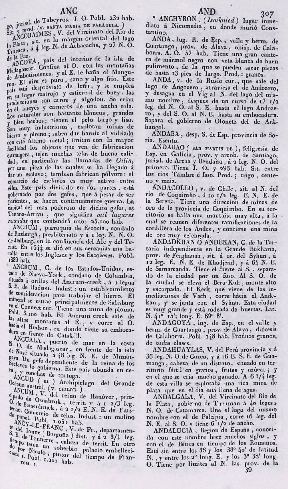 Página 307 ANC abecedario. Tomo 1