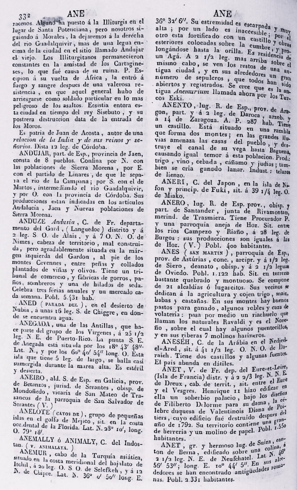 página 332 ANE abecedario. Tomo 1