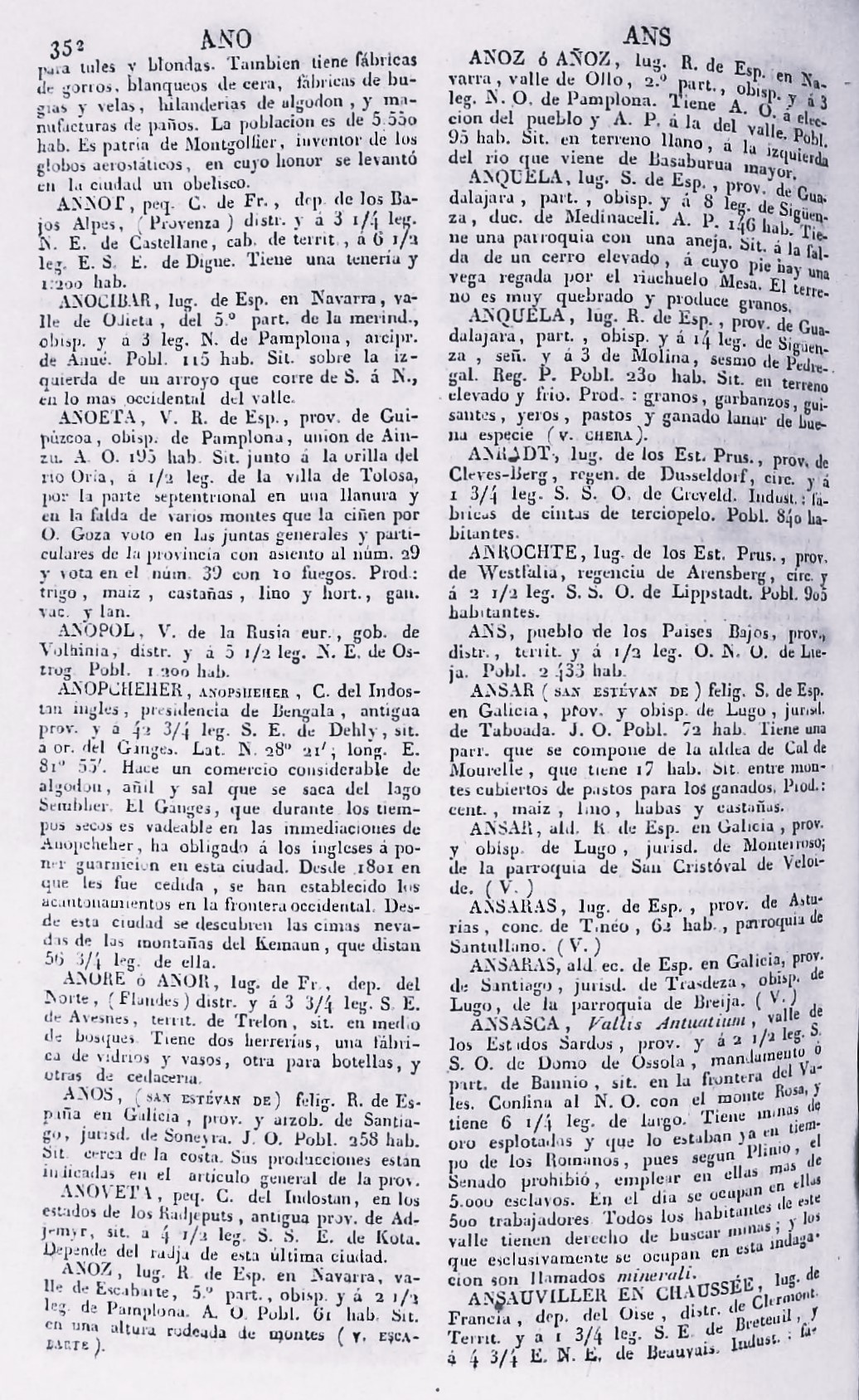 página 352 ANO abecedario. Tomo 1
