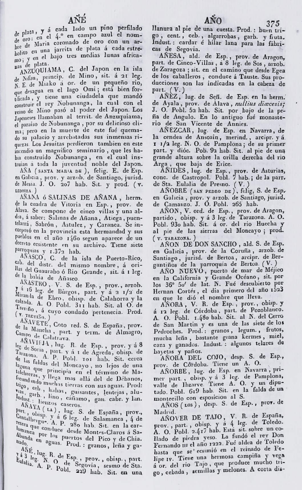 página 375 AÑE abecedario. Tomo 1