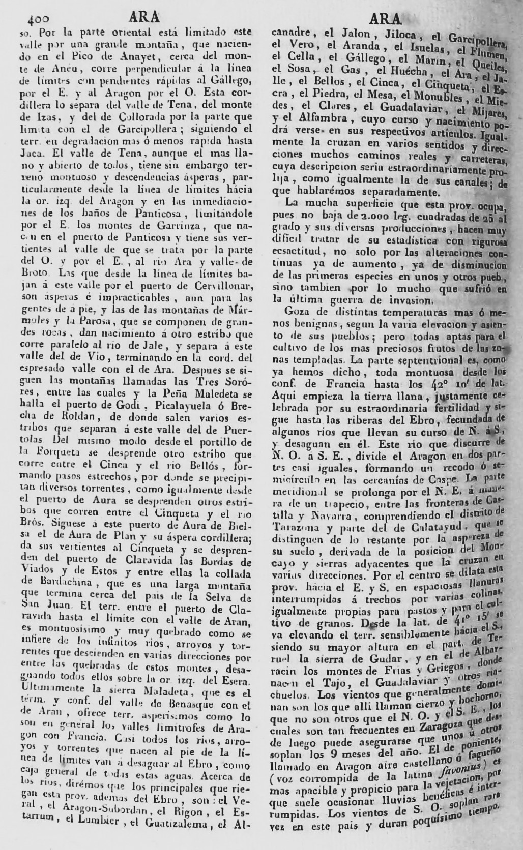 página 400 ARA abecedario. Tomo 1