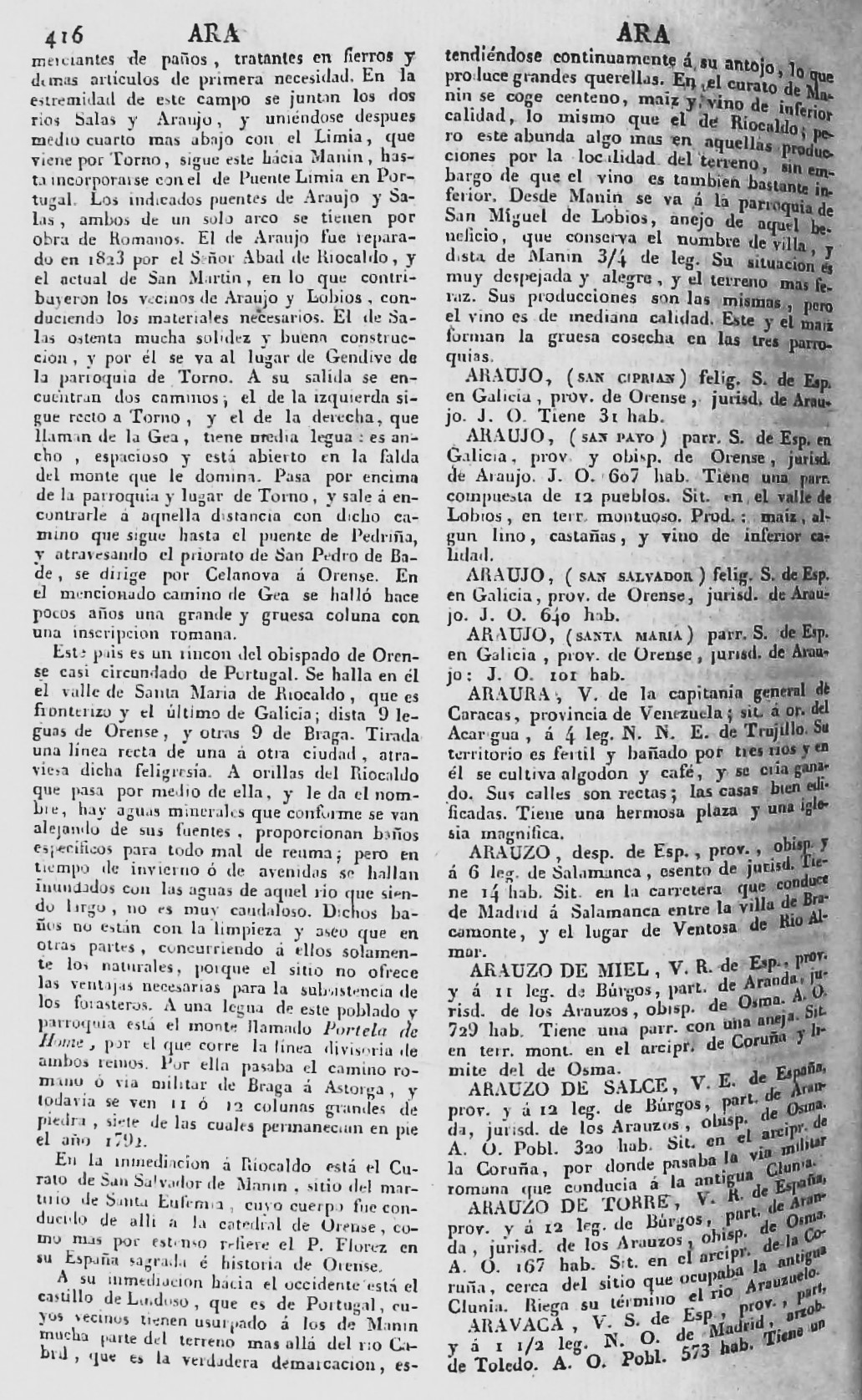 página 416 ARA abecedario. Tomo 1
