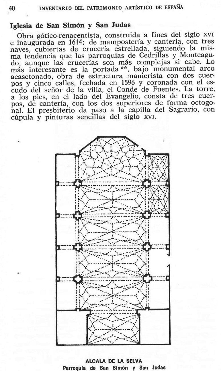 Página 40. Inventario Artístico de Teruel y su Provincia 1974