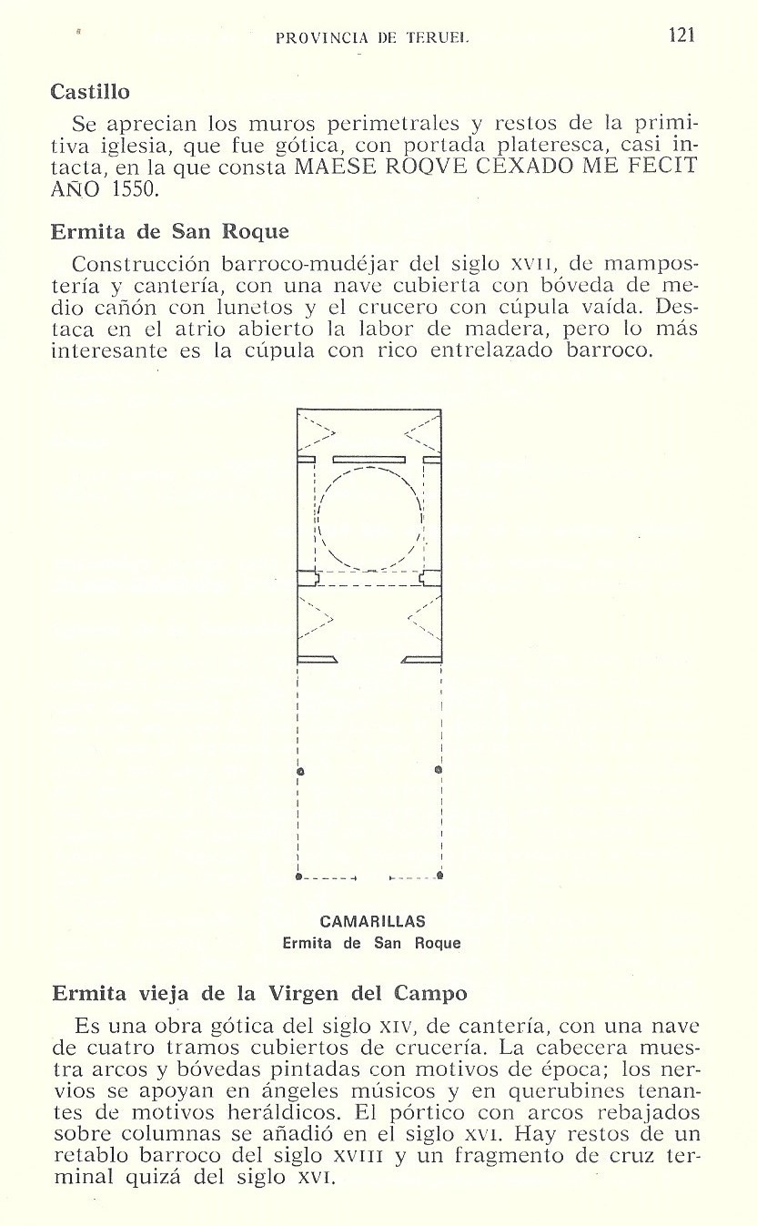 Página 121. Inventario Artístico de Teruel y su Provincia 1974