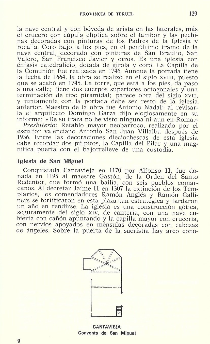 Página 129. Inventario Artístico de Teruel y su Provincia 1974