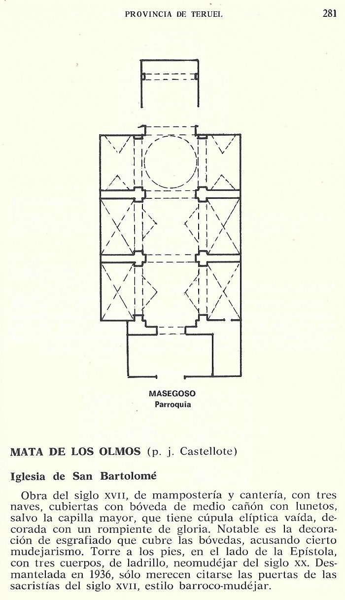Masegoso. Iglesia Parroquial