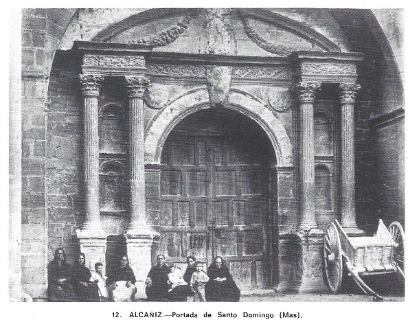 Alcañiz. Portada de Santo Domingo. Lámina 12