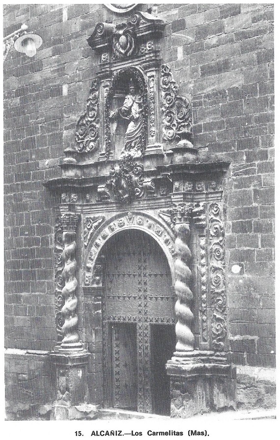 Alcañiz. Las Carmelitas. Lámina 15
