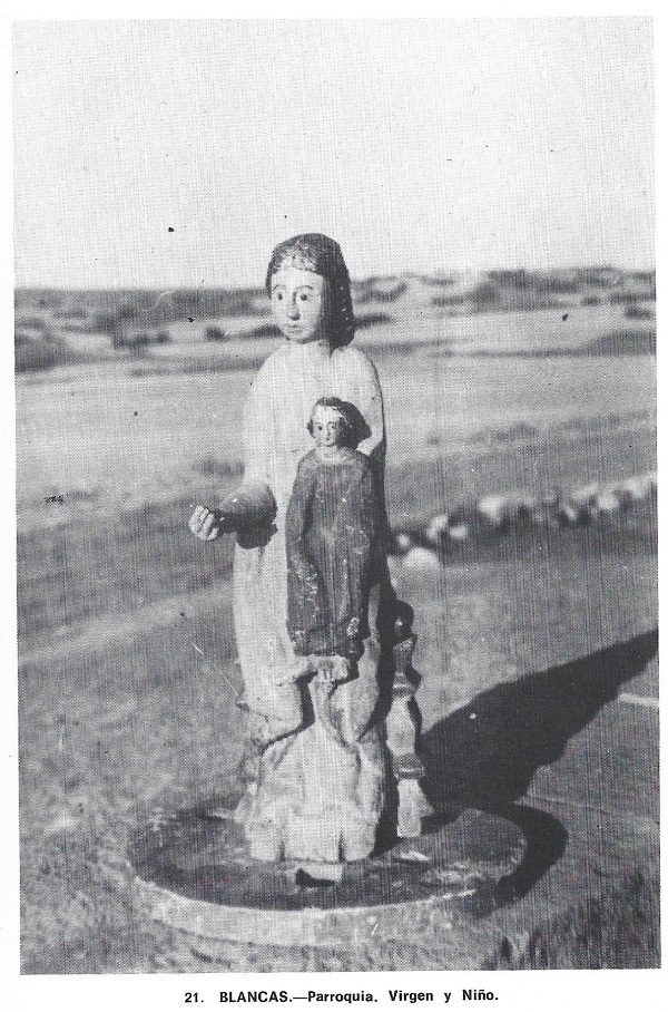 Blancas. Parroquia Virgen y niño. Lámina 21