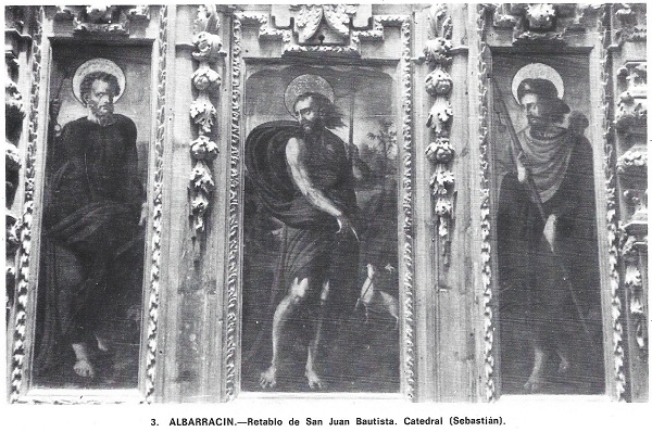 Albarracín. Retablo San Juan Baustista. Lámina 3