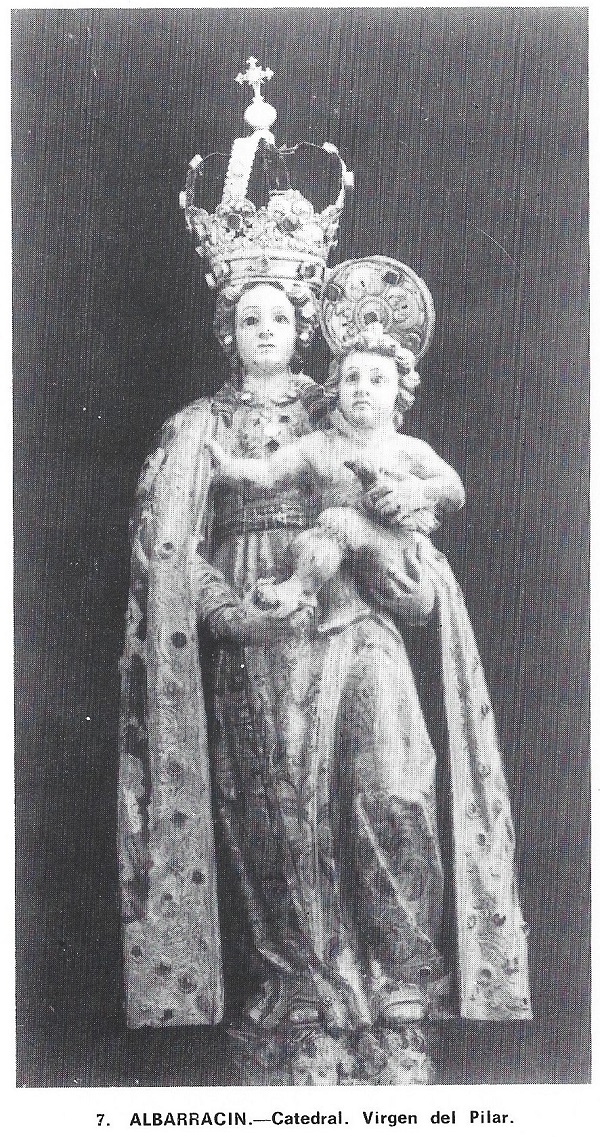 Albarracín. Catedral. Virgen del Pilar. Lámina 7