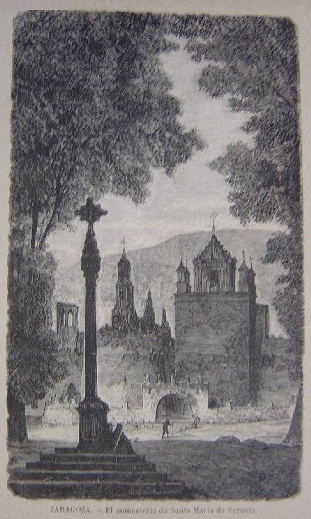 Monasterio de Veruela (Zaragoza) 1850