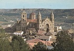 El municipio de Alcañiz (Teruel) rodeado de un río profundo y conservando todavía su estructura medieval.