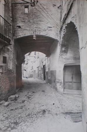 Tarazona. calle Conde rincón típico