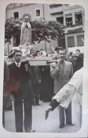Tarazona. Procesión acto religioso oficial Tarazona. Procesión acto religioso oficial