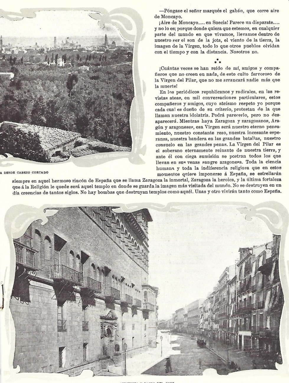 14 de octubre 1901. Fiestas del Pilar. Blanco y Negro. Página 13